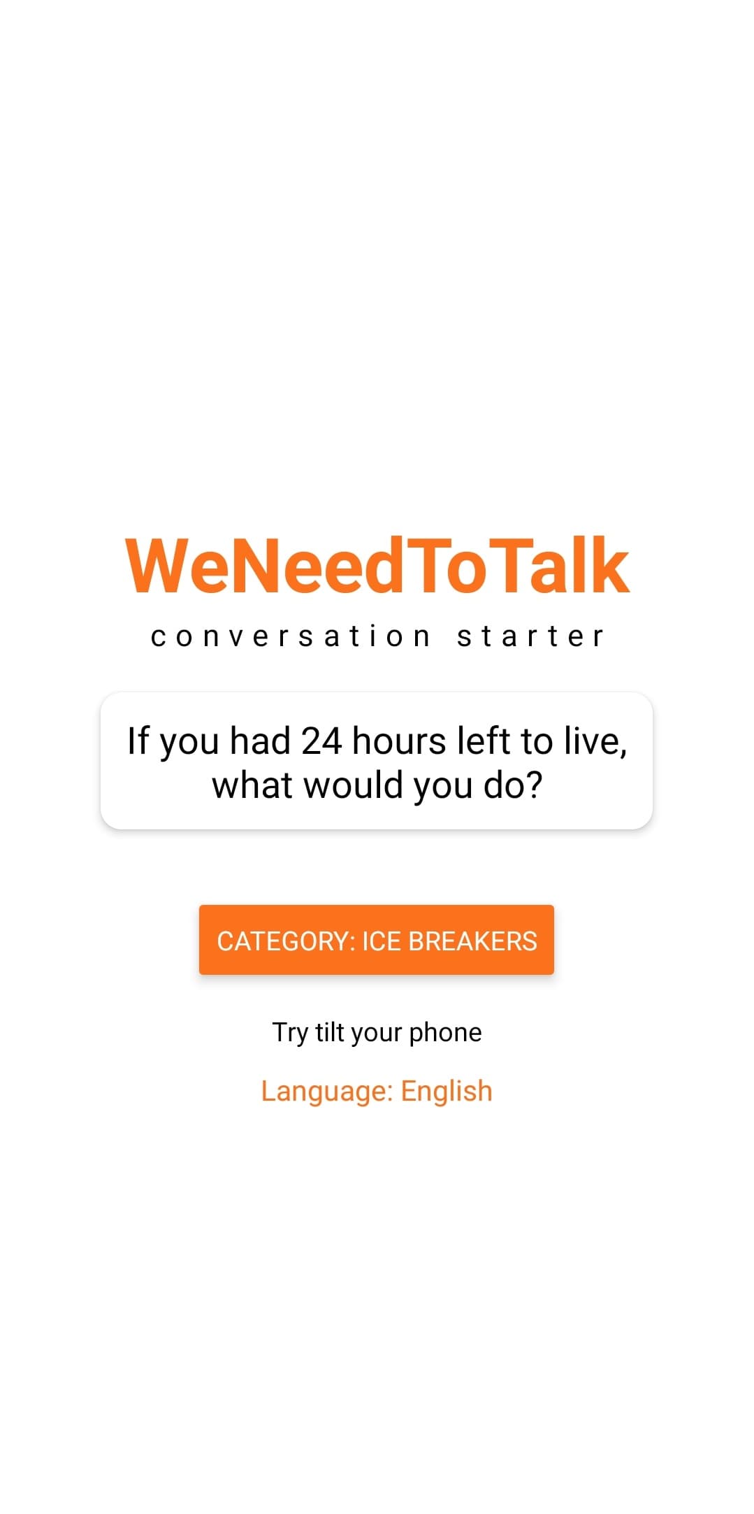 Download WeNeedToTalk on Google play